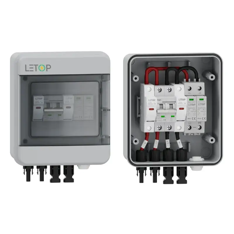 1 String Solar Combiner Box 1 in 1 out