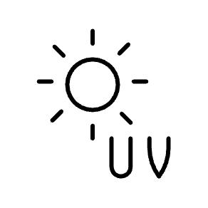 Superior UV Resistance